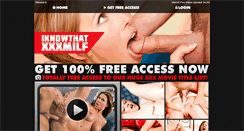 Desktop Screenshot of iknowthatxxxmilf.com